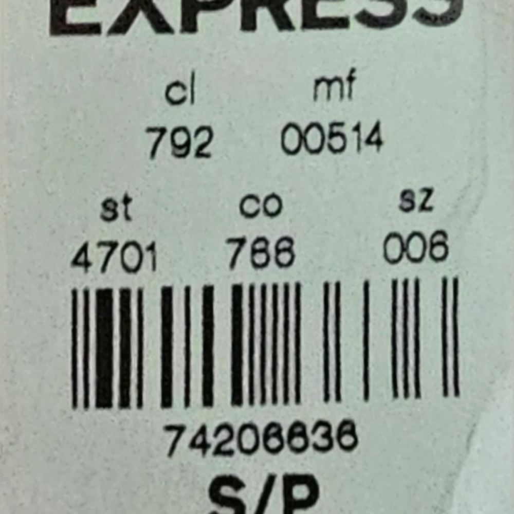 Express Red Romper- Small - Picture 8 of 9